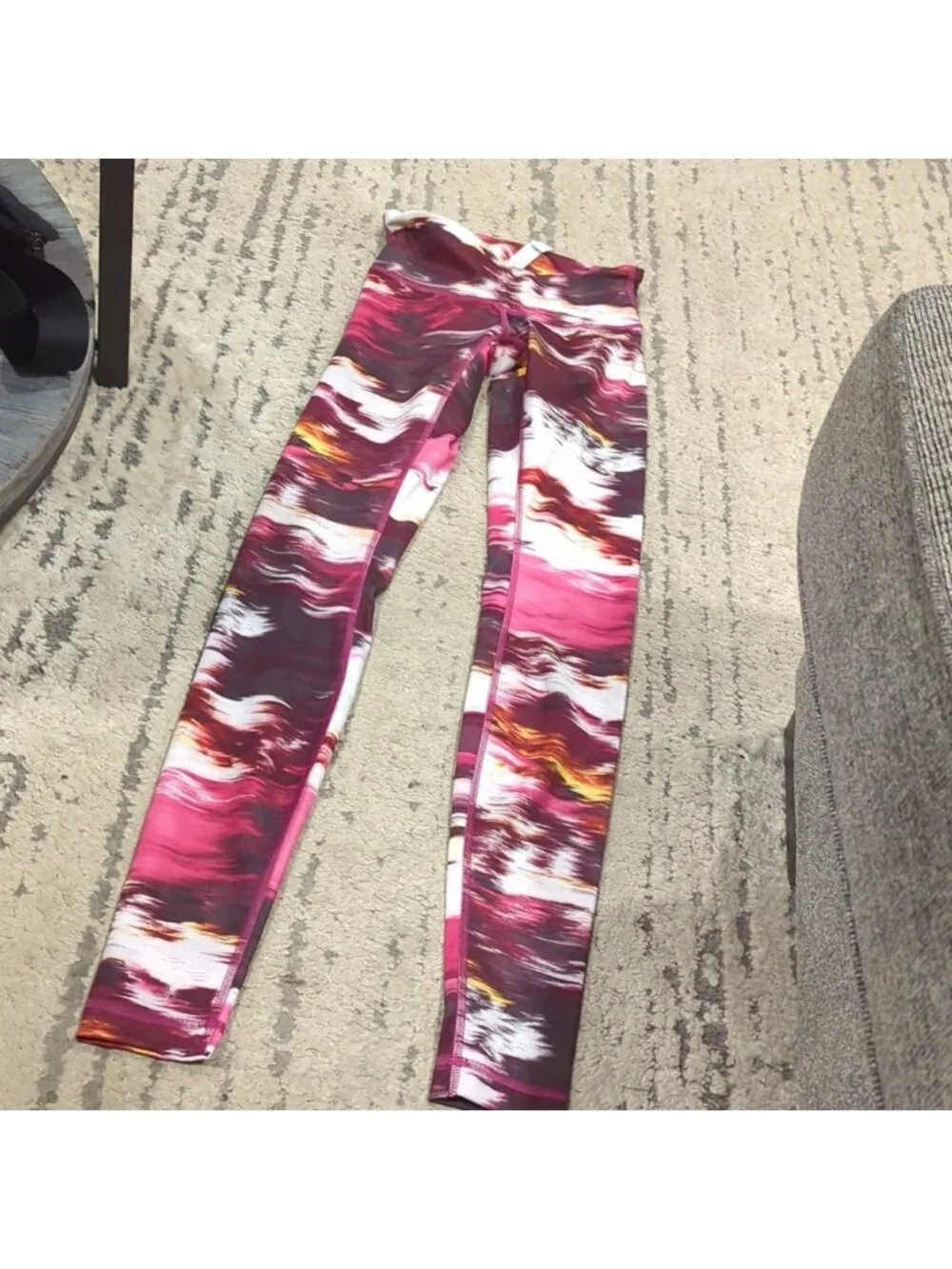 Lululemon Wunder Under Pant III Full-On Luxtreme Pigment Wind Berry Rumble Multi